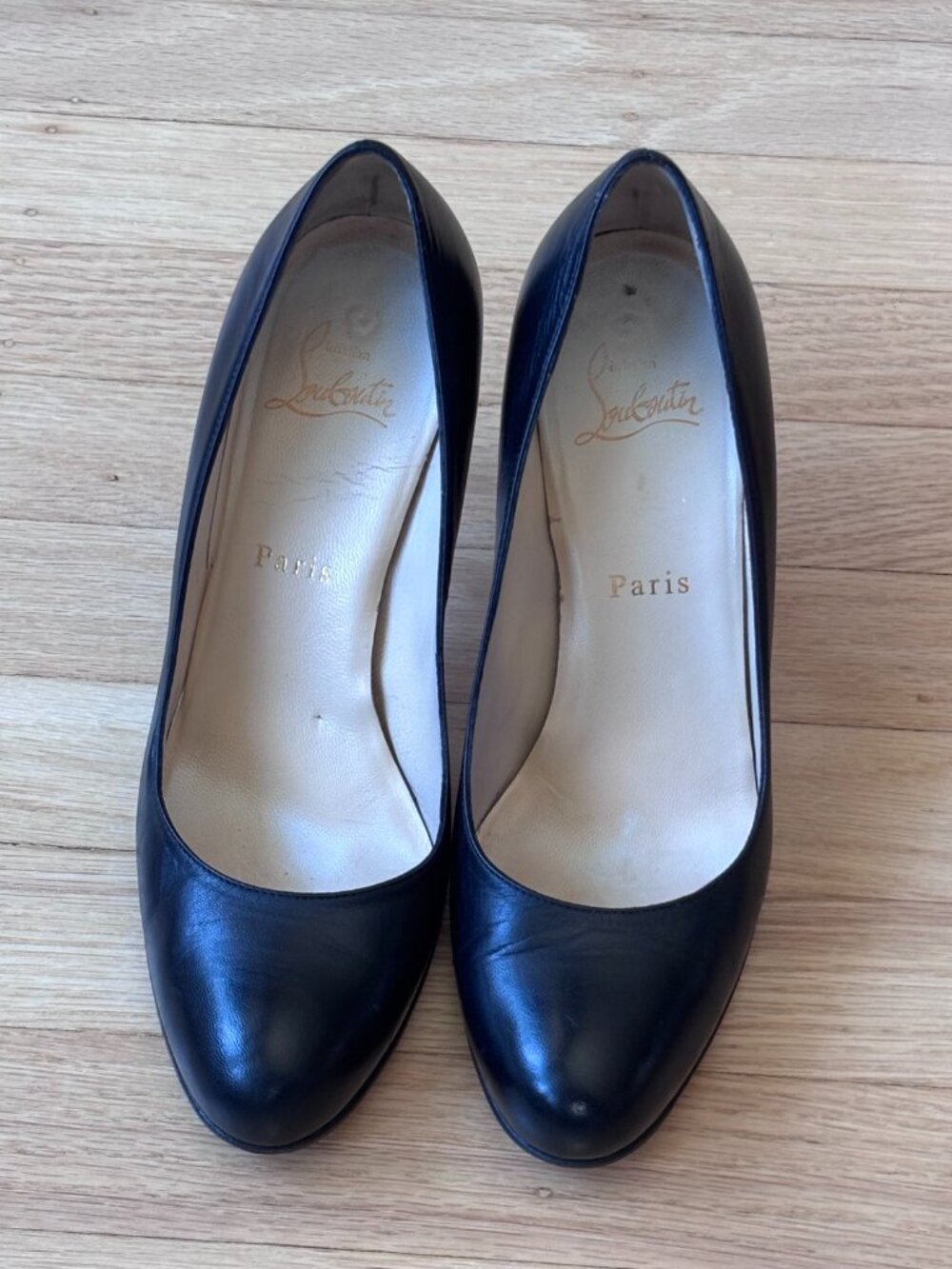 Christian Louboutin Simple Pumps - Black, 7.5, Very Good condition